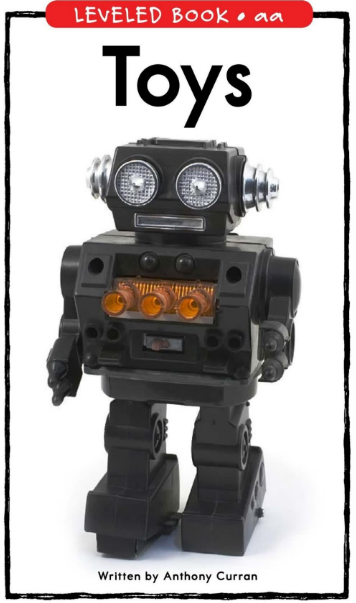 raz分級閱讀Toys繪本PDF+MP3百度網盤免費下載