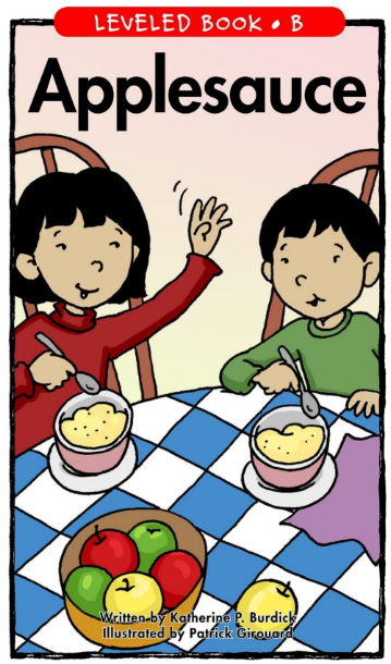 Applesauce蘋果醬繪本電子書+音頻百度網盤免費下載