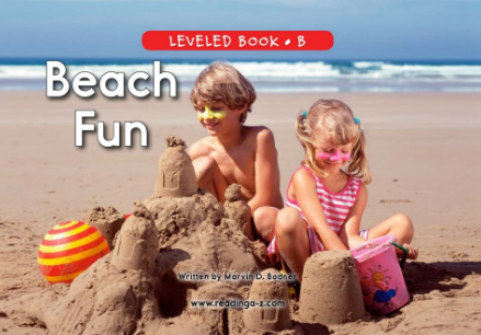 Beach Fun繪本PDF+音頻百度網盤免費下載