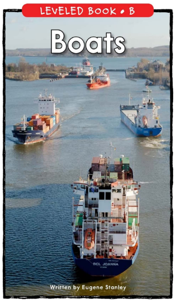 Boats船只繪本PDF+音頻百度網盤免費下載