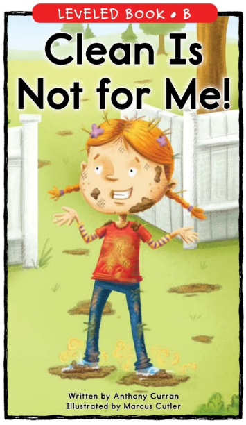 Clean Is Not for Me!繪本PDF+音頻百度網盤免費下載