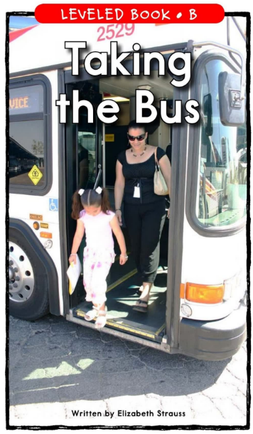 Taking the Bus繪本PDF+音頻資源免費下載