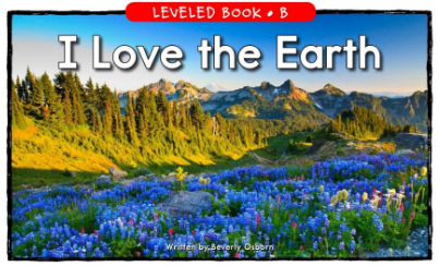 I Love the Earth繪本PDF+MP3百度云免費下載