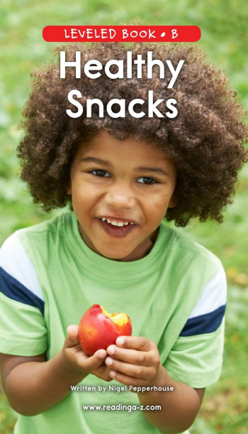 Healthy Snacks繪本PDF+MP3百度云免費下載
