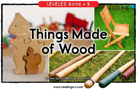 Things Made of Wood繪本電子書+MP3百度云免費下載