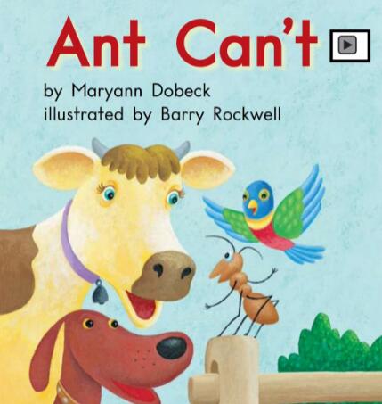 《Ant Can't》繪本翻譯及pdf資源下載
