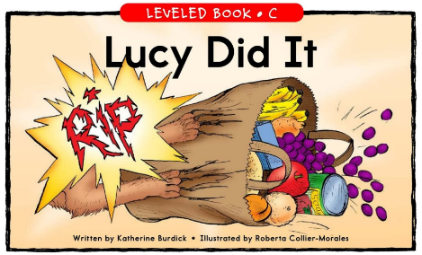 Lucy Did It繪本PDF+音頻百度云免費下載