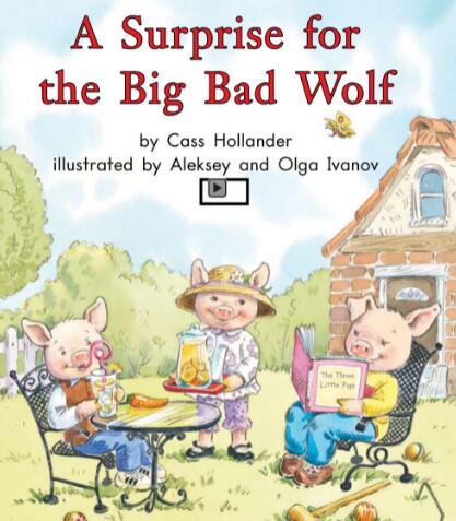 《A Surprise for the Big Bad Wolf》繪本翻譯及pdf資源下載