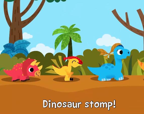 《Dinosaur Songs恐龍兒歌》英文兒歌視頻16集資源下載