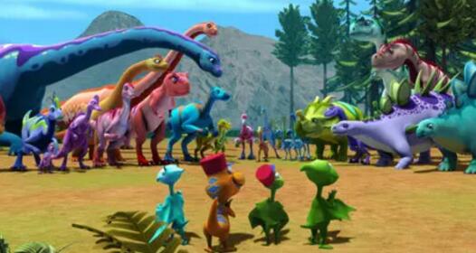 Dinosaur Train恐龍列車動(dòng)畫片英文版1-2季百度云下載