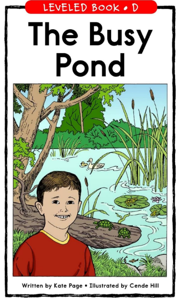 The Busy Pond繪本PDF+音頻百度云免費(fèi)下載