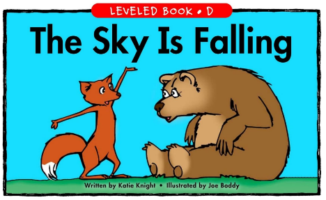 The Sky Is Falling繪本PDF+音頻百度云免費(fèi)下載