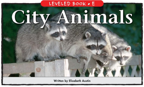 City Animals繪本電子書+音頻百度云免費(fèi)下載