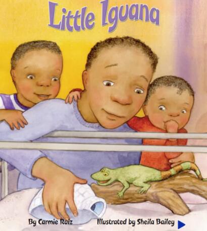 《Little Iguana》英語分級繪本pdf資源下載