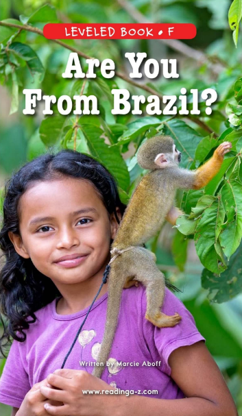 Are You From Brazil繪本電子版+音頻百度網盤免費下載