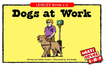 Dogs at Work繪本電子檔+音頻百度云免費下載