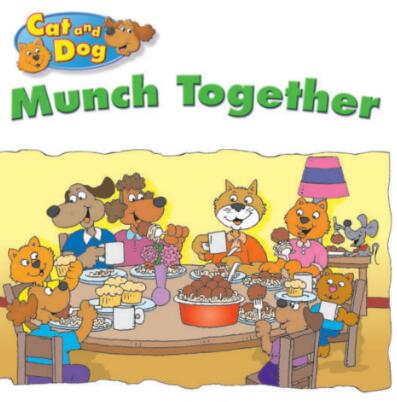 《Cat and Dog Munch Together》繪本pdf資源下載