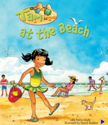 《Tam at the Beach》啟蒙繪本pdf資源下載