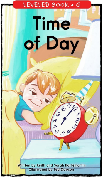 Time of Day英語繪本PDF+音頻資源免費下載