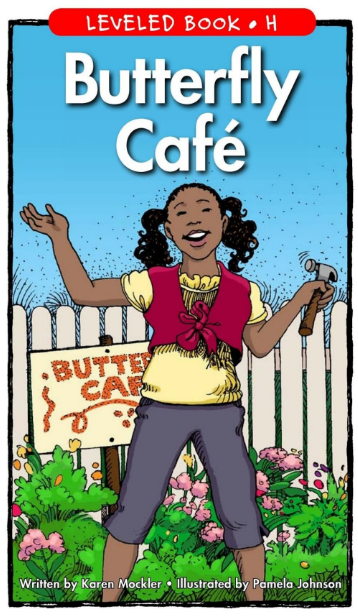 Butterfly Café英語繪本電子檔+音頻百度網盤免費下載