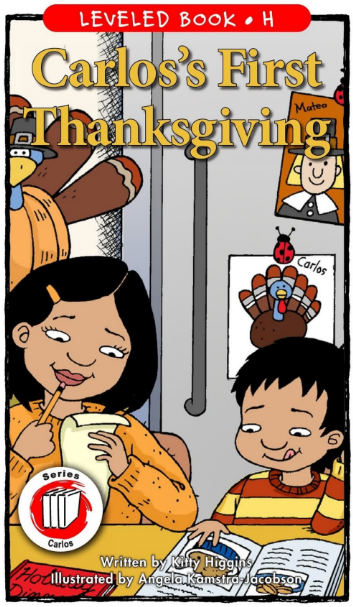 Carlos's First Thanksgiving英語繪本電子檔+音頻百度網盤免費下載