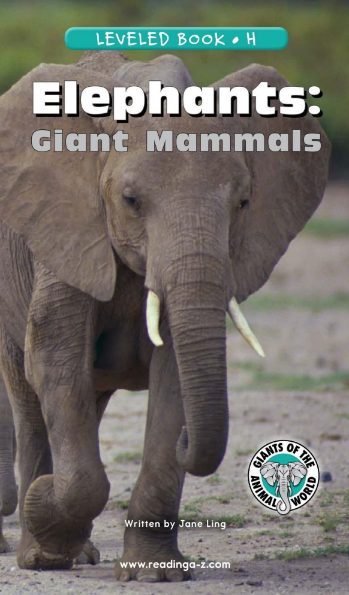 Elephants Giant Mammals繪本電子檔+音頻百度網(wǎng)盤免費下載