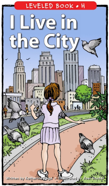 I Live in the City繪本電子檔+音頻百度網盤免費下載