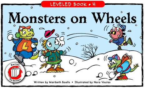 Monsters on Wheels繪本電子檔+音頻百度網(wǎng)盤免費(fèi)下載