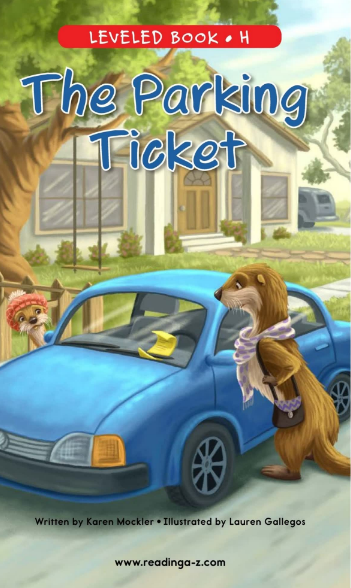 The Parking Ticket繪本PDF+MP3資源免費下載