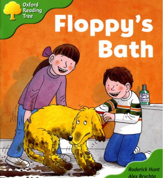 《Floppy's Bath》牛津樹繪本故事翻譯及pdf資源下載
