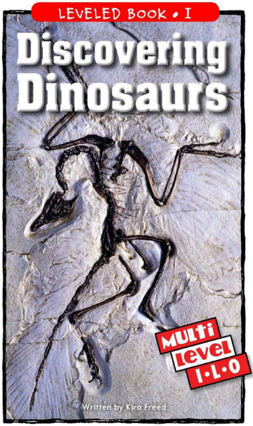 Discovering Dinosaurs繪本PDF+音頻資源免費下載