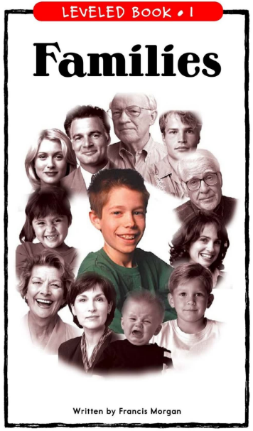 Families繪本PDF+音頻資源免費下載