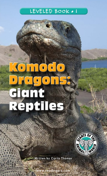 Komodo Dragons Giant Reptiles繪本PDF+音頻資源免費(fèi)下載