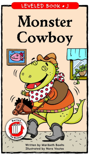 Monster Cowboy繪本電子版+音頻百度網盤免費下載