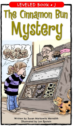 The Cinnamon Bun Mystery繪本PDF+音頻百度網盤免費下載