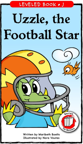 Uzzle, The Football Star繪本PDF+音頻百度網盤免費下載