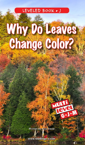 Why Do Leaves Change Color繪本PDF+音頻百度網盤免費下載