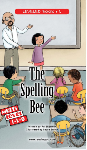 The Spelling Bee繪本PDF+MP3百度云免費下載
