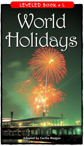 World Holidays繪本PDF+MP3百度云免費下載