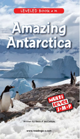 Amazing Antarctica繪本PDF+MP3百度云免費下載