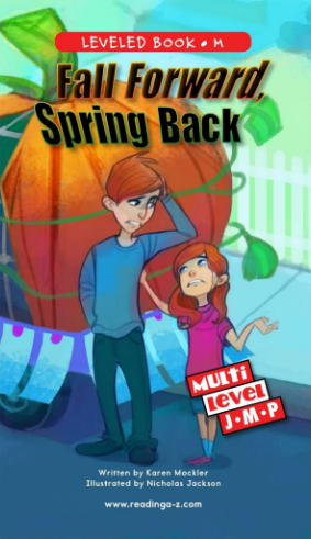 Fall Forward, Spring Back繪本PDF+MP3百度云免費下載