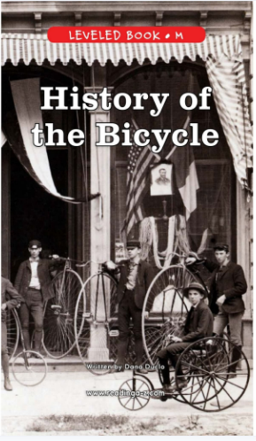 History of the Bicycle繪本PDF+MP3百度云免費下載