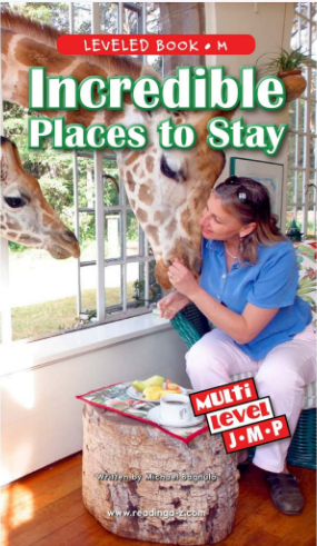 Incredible Places to Stay繪本PDF+音頻資源免費下載