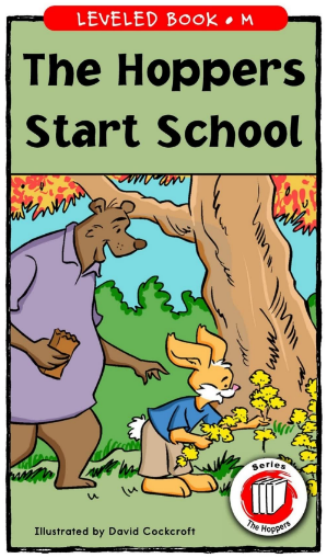 The Hoppers Start School繪本PDF+音頻資源免費下載
