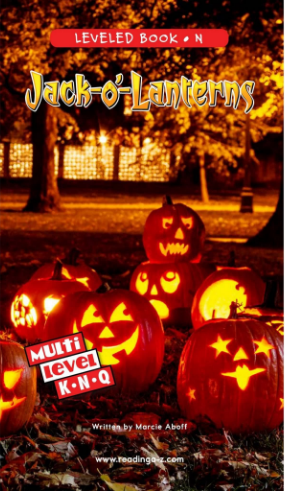 Jack-o'-Lanterns繪本PDF+音頻百度網盤免費下載