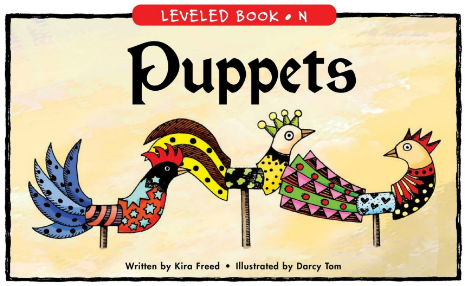 Puppets繪本PDF+音頻百度網盤免費下載