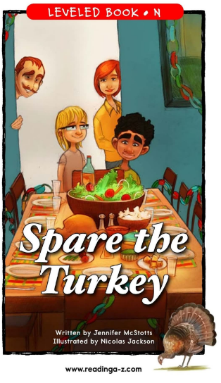 Spare the Turkey繪本PDF+音頻百度網(wǎng)盤免費(fèi)下載
