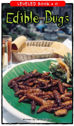 Edible Bugs繪本PDF+音頻百度網盤免費下載