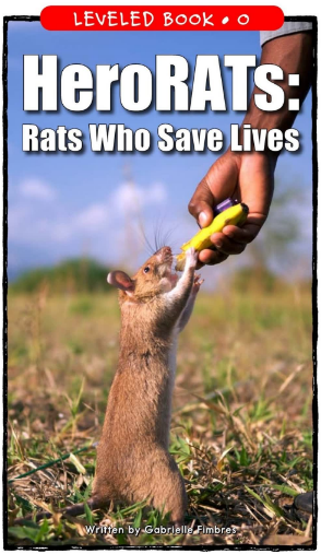 HeroRATs Rats Who Save Lives繪本PDF+音頻百度網盤免費下載