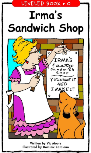 Irma's Sandwich Shop繪本PDF+音頻百度網盤免費下載